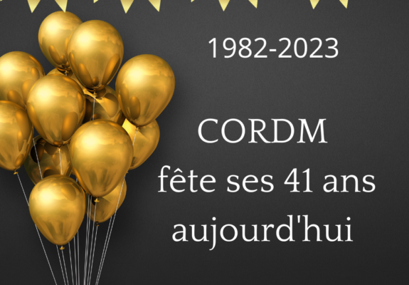 CORDM fête ses 41 ans