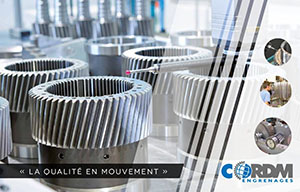 Brochures en ligne - CORDM Engrenages - 2